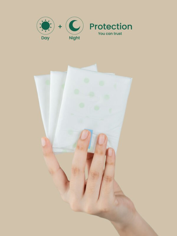 Femi9 Anion Sanitary Napkins|280mm|Large-12 Pads - Image 5